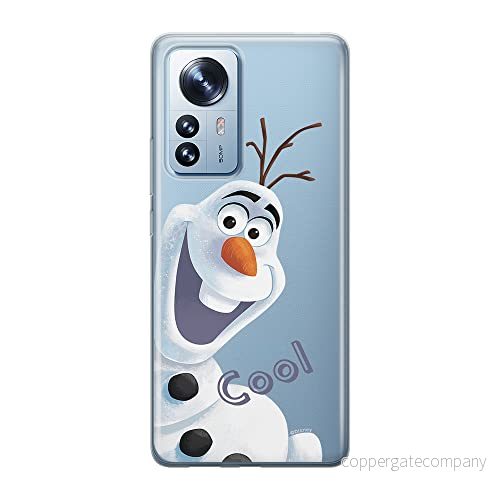ERT GROUP mobiltelefonfodral för Xiaomi 12 PRO originalt och officiellt licensierat Disney mönster Olaf 001 optimalt anpassad till formen på mobiltelefonen, gedeeltelijk transparant 5905511517571