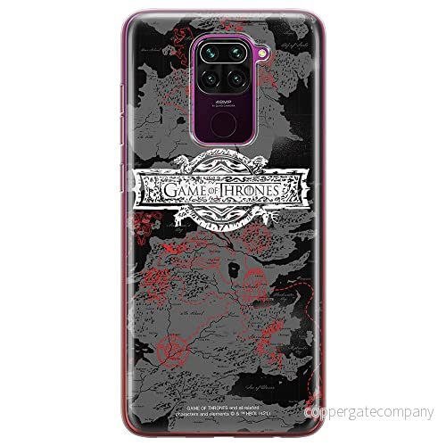 ERT GROUP mobiltelefonfodral för Xiaomi REDMI NOTE 9 originalt och officiellt licensierat Game od Thrones mönster of 010, fodral tillverkad av TPU plast 5903932677416