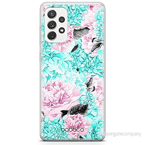 ERT GROUP mobiltelefonfodral för Samsung A52 5G / LTE 4G A52S originalt och officiellt licensierat Babaco mönster Flowers 003, fodral tillverkad av TPU plast 5904805379680
