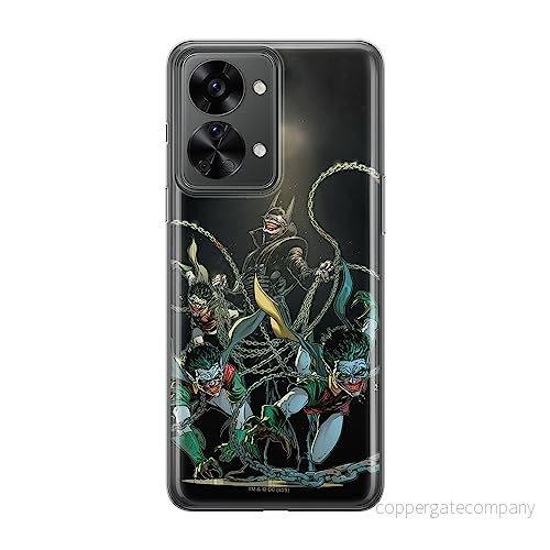 ERT GROUP mobiltelefonfodral för Oneplus NORD 2T 5G originalt och officiellt licensierat DC mönster Batman Who Laughs 004 anpassad till formen på mobiltelefonen, fodral tillverkad av TPU plast 5905511262808