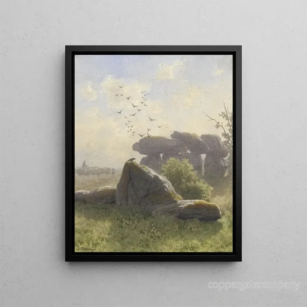 Målning Dolmen - Alexander Mollinger | Konsttryck