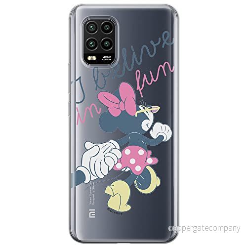 ERT GROUP mobiltelefonfodral för Xiaomi MI 10 LITE originalt och officiellt licensierat Disney mönster Minnie 005 optimalt anpassad till formen på mobiltelefonen, gedeeltelijk transparant 5903537163345