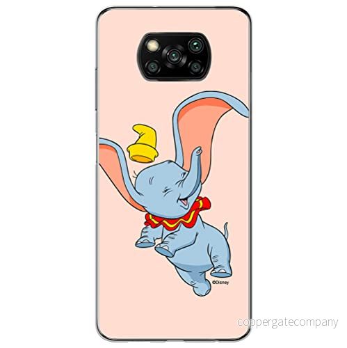 ERT GROUP mobiltelefonfodral för Xiaomi POCOPHONE X3 originalt och officiellt licensierat Disney mönster Dumbo 015 optimalt anpassad till formen på mobiltelefonen, fodral tillverkad av TPU plast 5905131181855