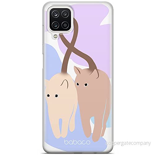 ERT GROUP mobiltelefonfodral för Samsung A12 / M12 F12 originalt och officiellt licensierat Babaco mönster Cats 013 optimalt anpassad till formen på mobiltelefonen, fodral tillverkad av TPU plast 5905131109026