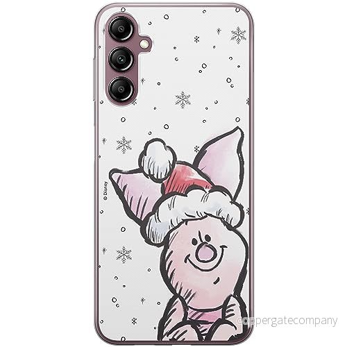 ERT GROUP mobiltelefonfodral för Samsung A14 4G/5G originalt och officiellt licensierat Disney mönster Winnie the Pooh & Friends 027, fodral tillverkad av TPU plast 5905511817039