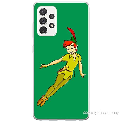 ERT GROUP mobiltelefonfodral för Samsung A52 5G / LTE 4G A52S originalt och officiellt licensierat Disney mönster Peter Pan 001, fodral tillverkad av TPU plast 5905131147646