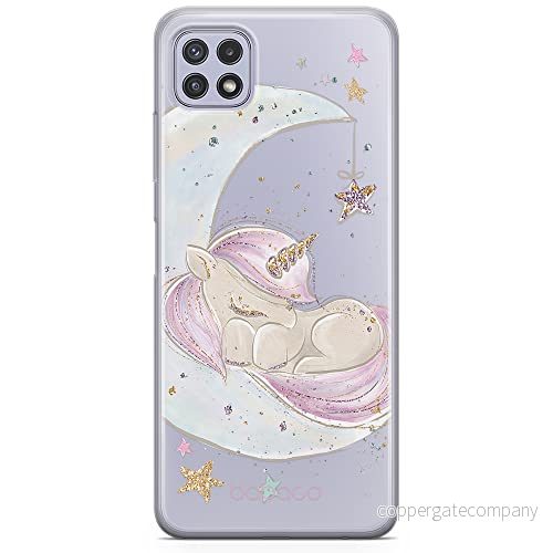 ERT GROUP mobiltelefonfodral för Samsung A22 5G originalt och officiellt licensierat Babaco mönster Unicorn 003 optimalt anpassad till formen på mobiltelefonen, gedeeltelijk transparant 5903932805192
