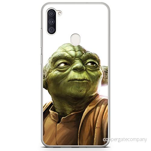 ERT GROUP mobiltelefonfodral för Samsung A03S originalt och officiellt licensierat Star Wars mönster Yoda 006 optimalt anpassad till formen på mobiltelefonen, gedeeltelijk transparant 5904805002267