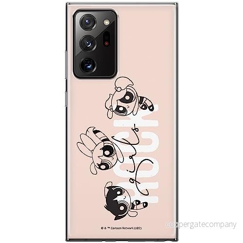 ERT GROUP mobiltelefonfodral för Samsung GALAXY NOTE 20 ULTRA originalt och officiellt licensierat The Powerpuff Girls mönster 039, fodral tillverkad av TPU plast 5905511982881