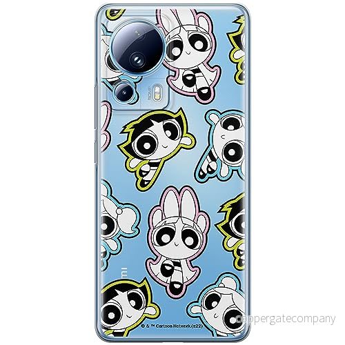 ERT GROUP mobiltelefonfodral för Xiaomi 13 LITE/CIVI 2 originalt och officiellt licensierat The Powerpuff Girls mönster 022 optimalt anpassad till formen på mobiltelefonen, gedeeltelijk transparant 5905511969011