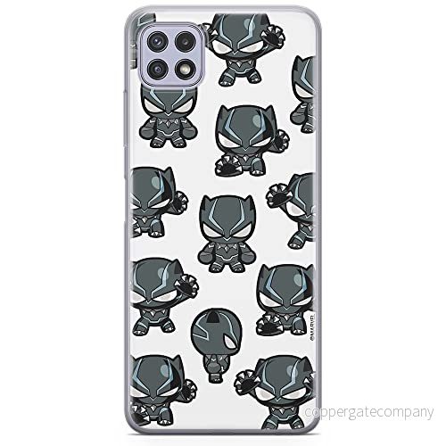 ERT GROUP mobiltelefonfodral för Samsung A22 5G originalt och officiellt licensierat Marvel mönster Black Panther 016 optimalt anpassad till formen på mobiltelefonen, fodral tillverkad av TPU plast 5904805231001