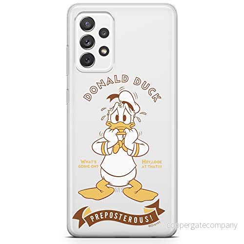 ERT GROUP mobiltelefonfodral för Samsung A53 5G originalt och officiellt licensierat Disney mönster Donald 004 optimalt anpassad till formen på mobiltelefonen, gedeeltelijk transparant 5904805338496