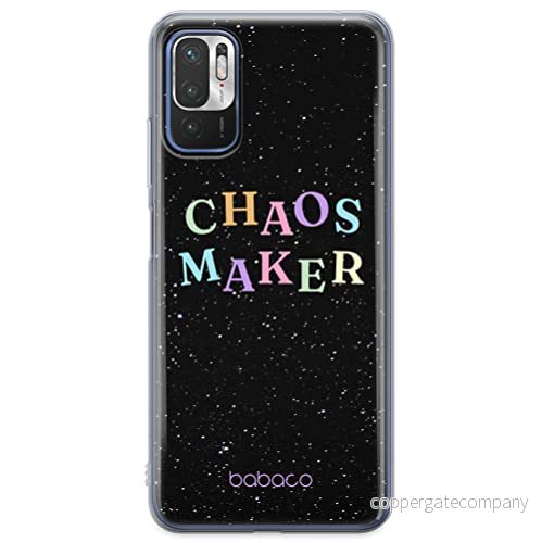 ERT GROUP mobiel telefoonhoesje voor Xiaomi REDMI NOTE 10 5G / POCO M3 PRO origineel en officieel erkend Babaco patroon Chaos maker 002, hoesje is gemaakt van TPU 5903932913330