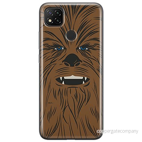 ERT GROUP mobiltelefonfodral för Xiaomi REDMI 9C originalt och officiellt licensierat Star Wars mönster Chewbacca 005 optimalt anpassad till formen på mobiltelefonen, fodral tillverkad av TPU plast 5903040284414