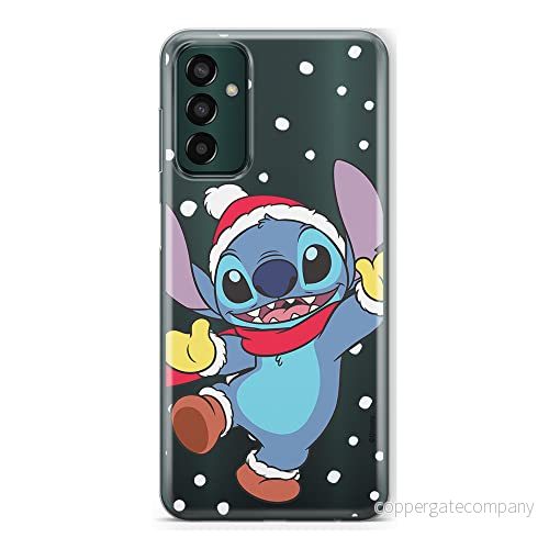 ERT GROUP mobiltelefonfodral för Samsung M13 4G originalt och officiellt licensierat Disney mönster Stitch 009 optimalt anpassad till formen på mobiltelefonen, gedeeltelijk transparant 5905511325749