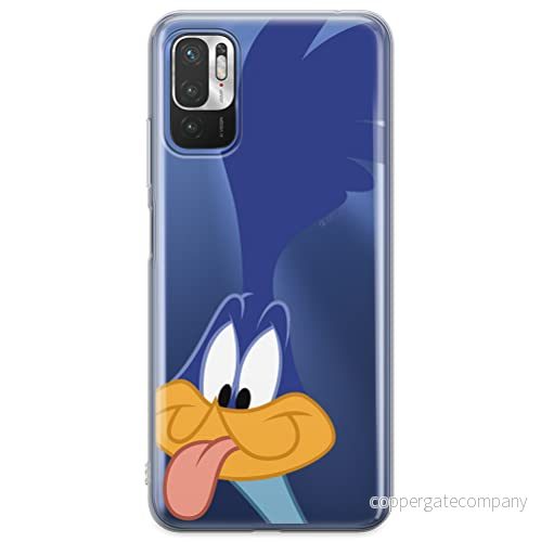 ERT GROUP mobiel telefoonhoesje voor Xiaomi REDMI NOTE 10 5G / POCO M3 PRO origineel en officieel erkend Looney Tunes patroon Road Runner 002, gedeeltelijk bedrukt 5904805611292
