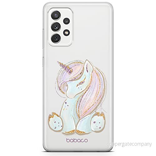 ERT GROUP mobiltelefonfodral för Samsung A73 5G originalt och officiellt licensierat Babaco mönster Unicorn 002 optimalt anpassad till formen på mobiltelefonen, gedeeltelijk transparant 5904805519932