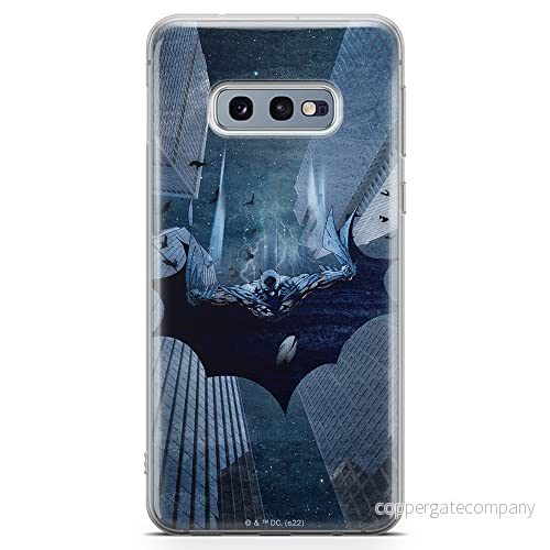 ERT GROUP mobiltelefonfodral för Samsung S10e originalt och officiellt licensierat DC mönster Batman 071 optimalt anpassad till formen på mobiltelefonen, fodral tillverkad av TPU plast 5905131530110