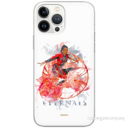 ERT GROUP mobiltelefonfodral för Apple Iphone 11 PRO originalt och officiellt licensierat Marvel mönster Eternals 013 Vit anpassad till formen på mobiltelefonen, fodral tillverkad av TPU plast 5904805127939