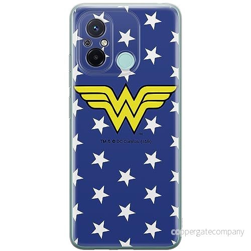 ERT GROUP mobiltelefonfodral för Xiaomi REDMI 12C/ 11A originalt och officiellt licensierat DC mönster Wonder Woman 006 anpassad till formen på mobiltelefonen, fodral tillverkad av TPU plast 5905511842260