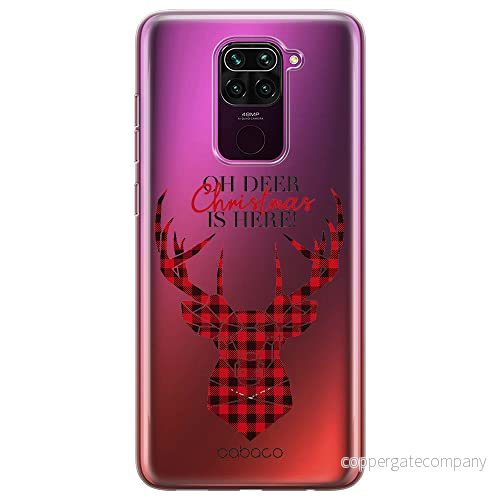 ERT GROUP mobiltelefonfodral för Xiaomi REDMI NOTE 9 originalt och officiellt licensierat Babaco mönster Winter 008 optimalt anpassad till formen på mobiltelefonen, gedeeltelijk transparant 5903932052541
