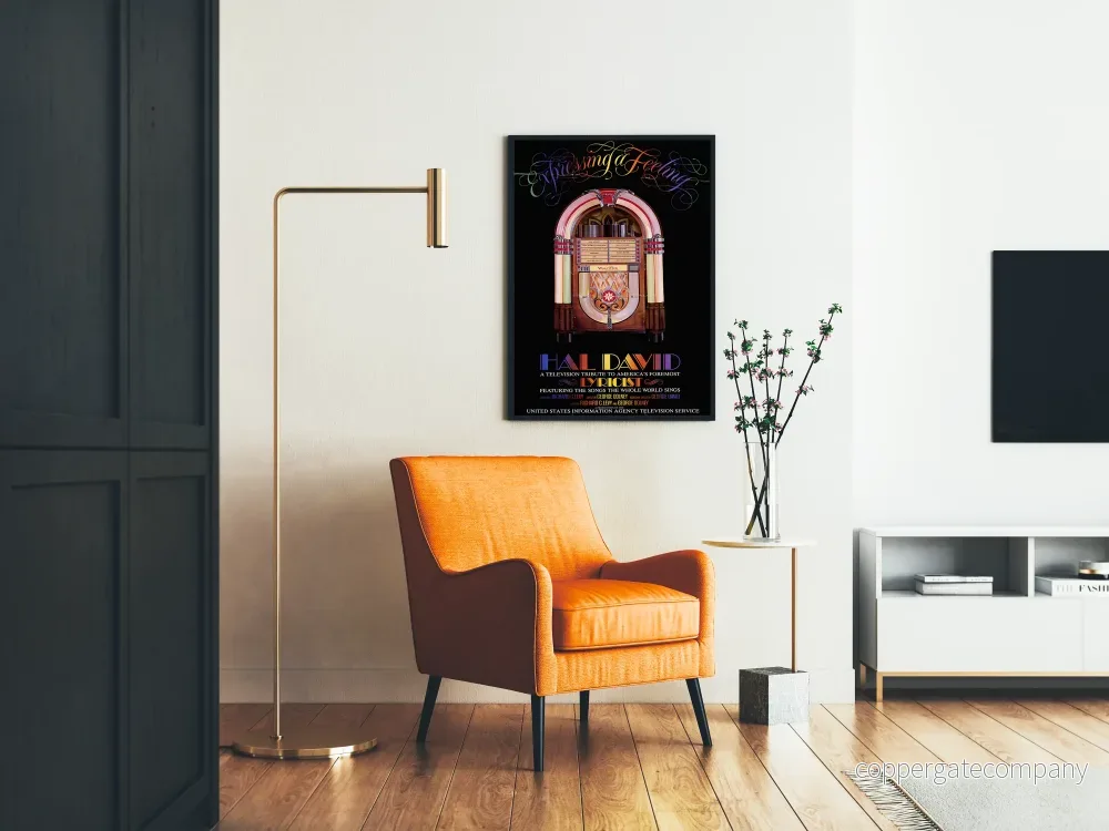 Vintageposter Jukebox Uttrycker en Känsla - TV-Hyllning till Hal David - Bild 2
