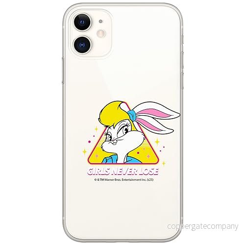 ERT GROUP mobiltelefonfodral för Iphone 11 originalt och officiellt licensierat Looney Tunes mönster Lola 008 optimalt anpassad till formen på mobiltelefonen, gedeeltelijk transparant 5905795071059