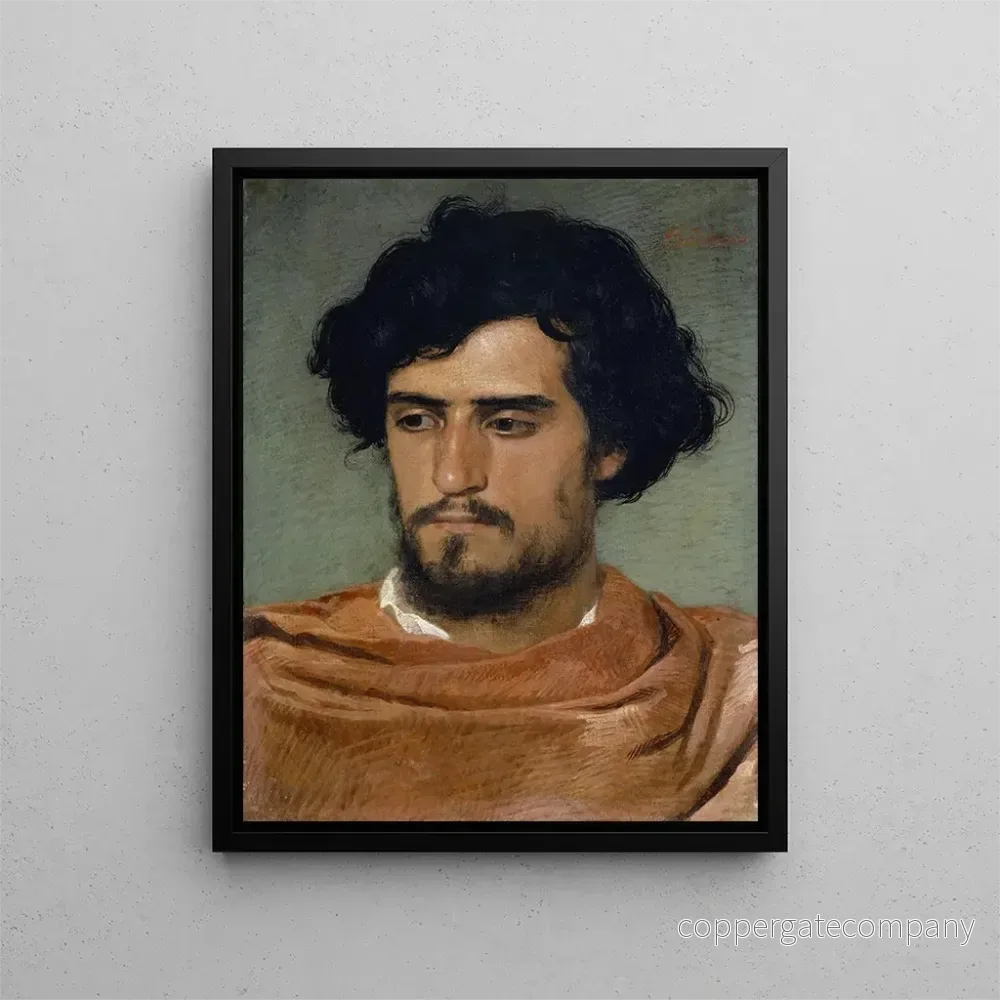 Målning Tête d’un Romain – Arnold Böcklin | Konsttryck