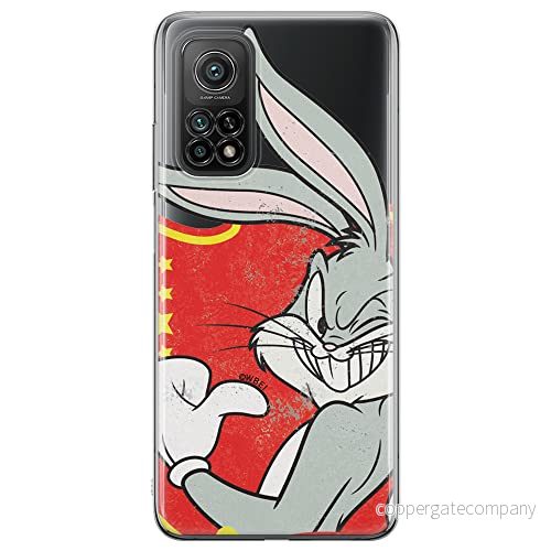 ERT GROUP mobiltelefonfodral för Xiaomi Redmi Note 11T 5G/11S 5G/POCO M4 Pro 5G originalt och officiellt licensierat Looney Tunes mönster Bugs 010, gedeeltelijk transparant 5904805623844
