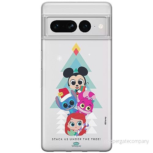 ERT GROUP mobiltelefonfodral för Google PIXEL 7 PRO originalt och officiellt licensierat Disney mönster Friends 001 optimalt anpassad till formen på mobiltelefonen, gedeeltelijk transparant 5905795161514