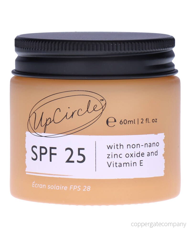 Upcircle SPF25 Sunscreen WITH Raspberry SEED OIL Ansiktsolja, Storlek: 60 ml, 5060571721174