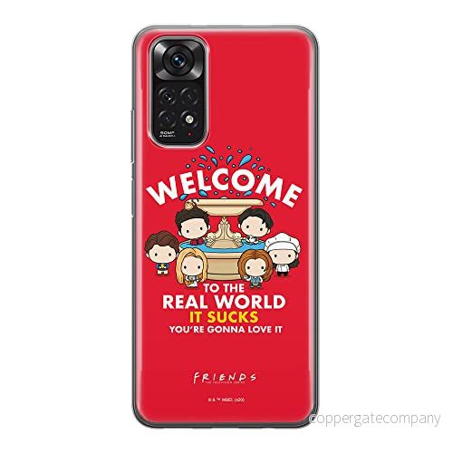 ERT GROUP mobiltelefonfodral för Xiaomi REDMI NOTE 11S 4G / 11 originalt och officiellt licensierat Friends mönster 005, fodral tillverkad av TPU plast 5905511562373