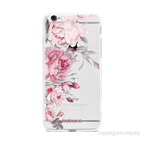 ERT GROUP mobiltelefonfodral för Iphone 6/6S originalt och officiellt licensierat Babaco mönster Flowers 059 optimalt anpassad till formen på mobiltelefonen, gedeeltelijk transparant 5905131372307