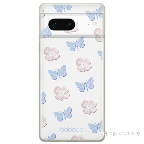 ERT GROUP mobiltelefonfodral för Google PIXEL 7 originalt och officiellt licensierat Babaco mönster Flowers 043 optimalt anpassad till formen på mobiltelefonen, fodral tillverkad av TPU plast 5905795150457