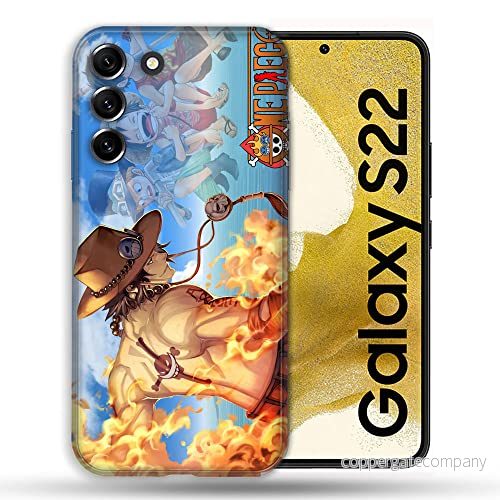 Cokitec Fodral för Samsung Galaxy S22 Manga One Piece Ace Color 3614848202402