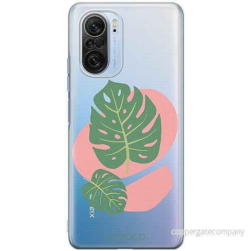 ERT GROUP mobiltelefonfodral för Xiaomi MI 11i/ REDMI K40/K40 PRO/POCO F3/ F3 PRO originalt och officiellt licensierat Babaco mönster Plants 011, gedeeltelijk transparant 5905511883898