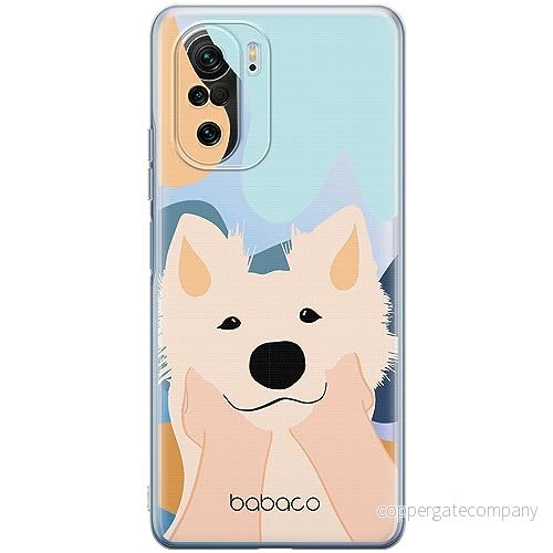 ERT GROUP mobiltelefonfodral för Xiaomi MI 11i/ REDMI K40/K40 PRO/POCO F3/ F3 PRO originalt och officiellt licensierat Babaco mönster Dogs 009, gedeeltelijk transparant 5905511889098