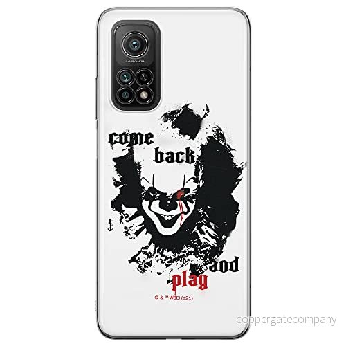 ERT GROUP mobiltelefonfodral för Xiaomi MI 10T 5G / PRO originalt och officiellt licensierat Horror mönster It 011 anpassad till formen på mobiltelefonen, fodral tillverkad av TPU plast 5905131978462