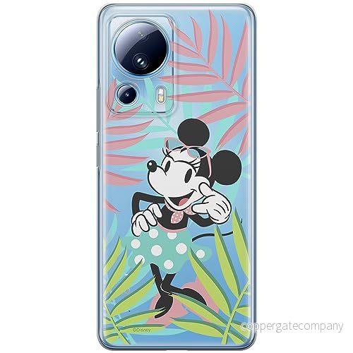ERT GROUP mobiltelefonfodral för Xiaomi 13 LITE/CIVI 2 originalt och officiellt licensierat Disney mönster Minnie 040 optimalt anpassad till formen på mobiltelefonen, gedeeltelijk transparant 5905511931568
