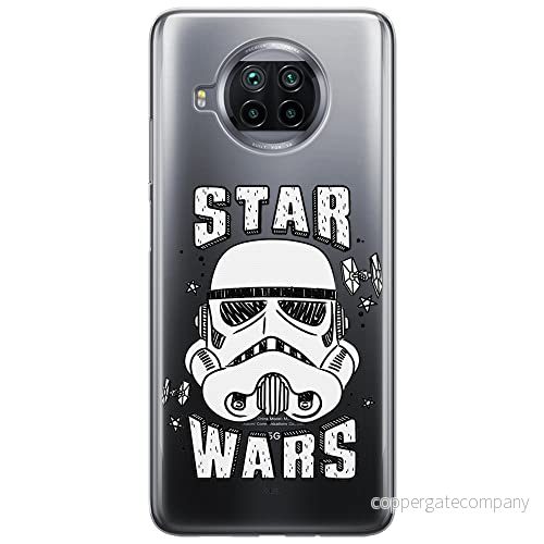 ERT GROUP mobiltelefonfodral för Xiaomi MI 10T LITE/REDMI NOTE 9 PRO 5G originalt och officiellt licensierat Star Wars mönster Stormtrooper 013, gedeeltelijk transparant 5903537158655