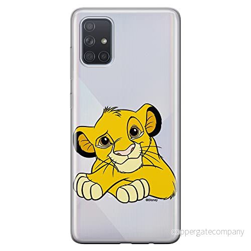 ERT GROUP mobiltelefonfodral för Samsung A71 5G originalt och officiellt licensierat Disney mönster Simba & Friends 009 optimalt anpassad till formen på mobiltelefonen, gedeeltelijk transparant 5905131176974