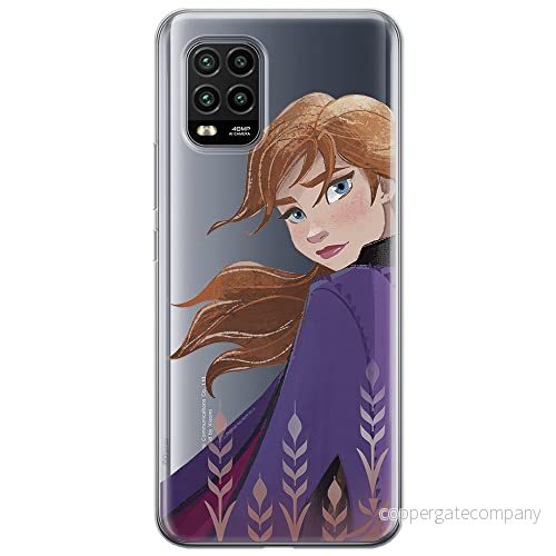 ERT GROUP mobiltelefonfodral för Xiaomi MI 10 LITE originalt och officiellt licensierat Disney mönster Anna 002 optimalt anpassad till formen på mobiltelefonen, gedeeltelijk transparant 5903537142883