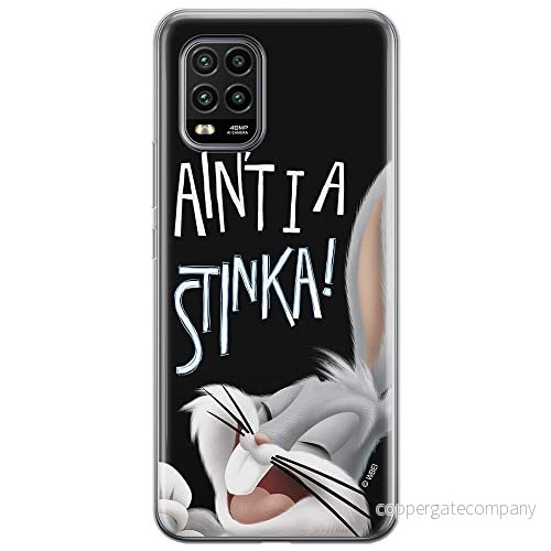 ERT GROUP mobiltelefonfodral för Xiaomi MI 10 LITE originalt och officiellt licensierat Looney Tunes mönster Bugs 003 optimalt anpassad till formen på mobiltelefonen, fodral tillverkad av TPU plast 5903537165073