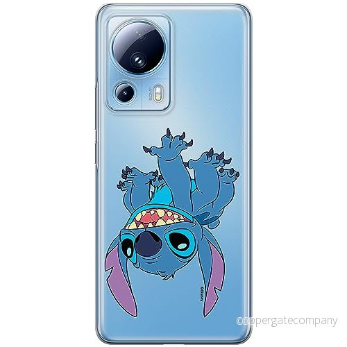 ERT GROUP mobiltelefonfodral för Xiaomi 13 LITE/CIVI 2 originalt och officiellt licensierat Disney mönster Stitch 013 optimalt anpassad till formen på mobiltelefonen, gedeeltelijk transparant 5905511926724