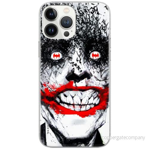 ERT GROUP mobiltelefonfodral för Samsung S10 Lite/A91 originalt och officiellt licensierat DC mönster Joker 007 Vit optimalt anpassad till formen på mobiltelefonen, fodral tillverkad av TPU plast 5902980399134