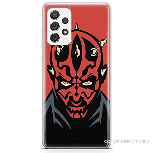 ERT GROUP mobiltelefonfodral för Samsung A33 5G originalt och officiellt licensierat Star Wars mönster Darth Maul 004 optimalt anpassad till formen på mobiltelefonen, fodral tillverkad av TPU plast 5904805347702