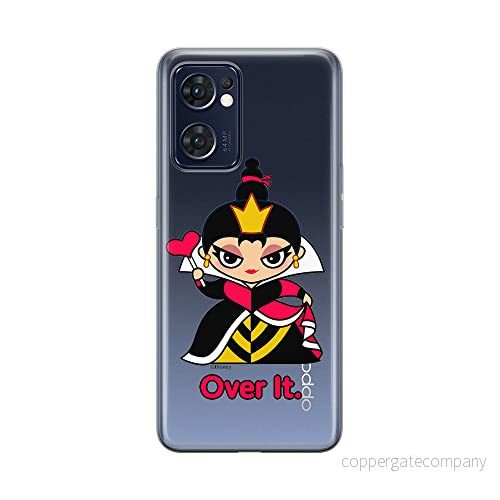 ERT GROUP mobiltelefonfodral för Oppo RENO 7 5G originalt och officiellt licensierat Disney mönster Queen of Hearts 001 optimalt anpassad till formen på mobiltelefonen, gedeeltelijk transparant 5905511317690