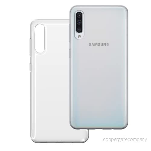 Babaco Premium Clear mobiltelefonfodral för Samsung A50/ A50s/ A30s optimalt anpassat till formen på mobiltelefonen, kristallfodral av TPU 5903932899535