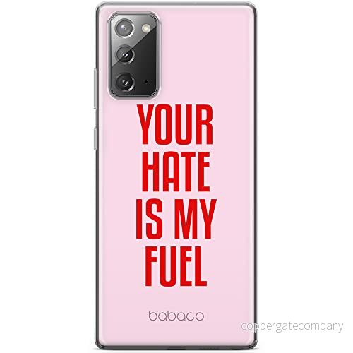 ERT GROUP mobiltelefonfodral för Samsung GALAXY NOTE 20 originalt och officiellt licensierat Babaco mönster My fuel 003 optimalt anpassad till formen på mobiltelefonen, fodral tillverkad av TPU plast 5903932907667