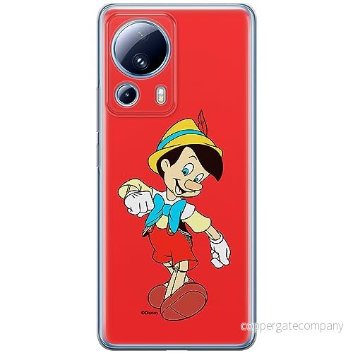 ERT GROUP mobiltelefonfodral för Xiaomi 13 LITE/CIVI 2 originalt och officiellt licensierat Disney mönster Pinocchio 001 anpassad till formen på mobiltelefonen, fodral tillverkad av TPU plast 5905511925925